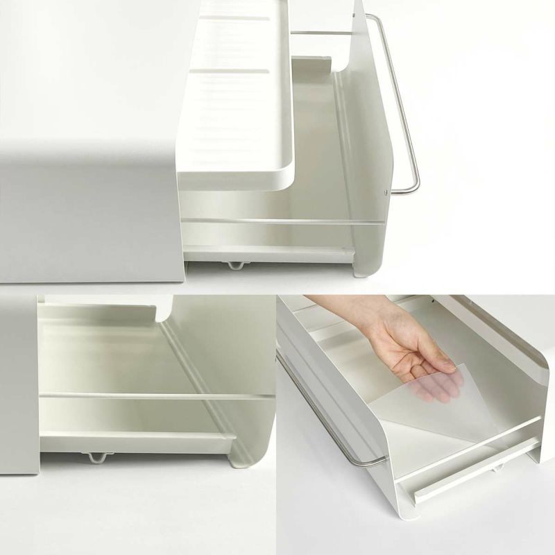 ウタウ UtaU カウンタードロワー ピュワホワイト《公式》キッチン用品