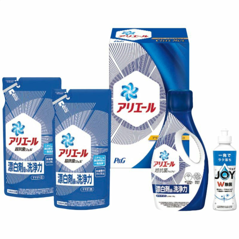 Ｐ＆Ｇ アリエール液体洗剤セットの説明画像1